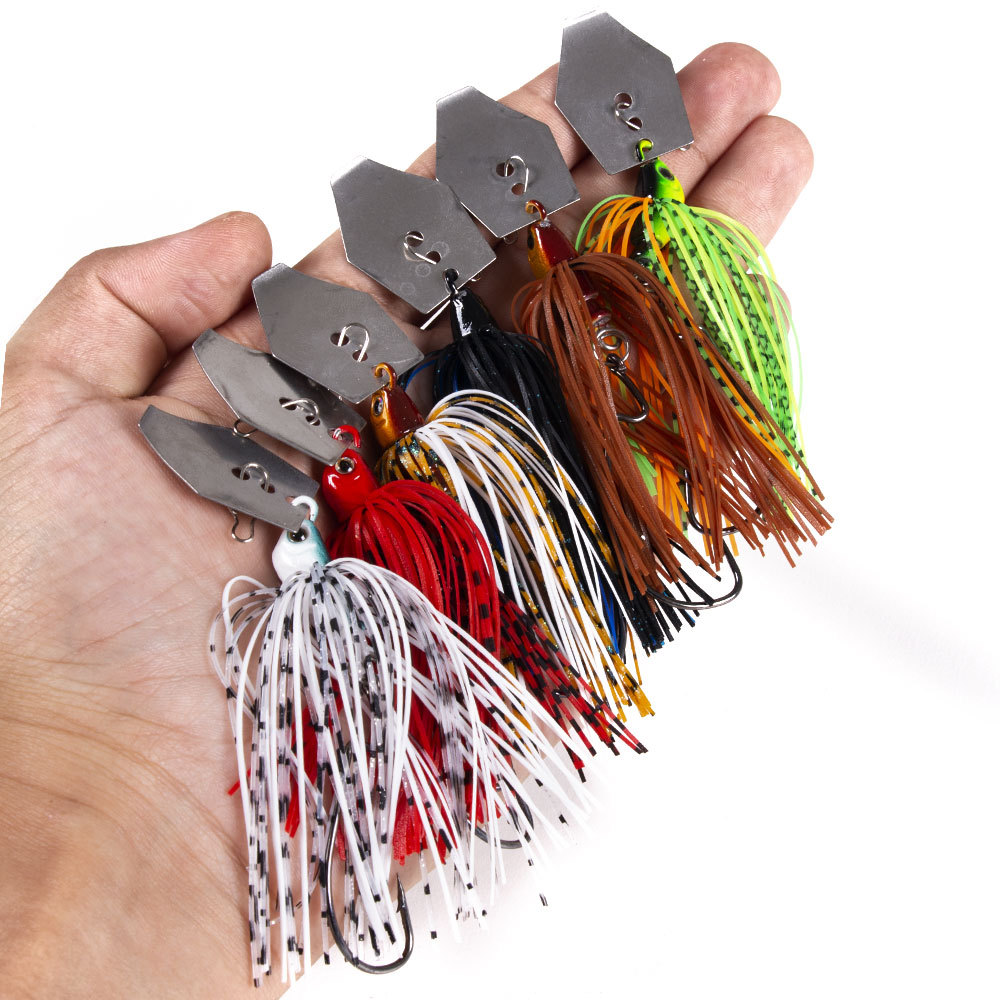 Cheery 10cm 10g Saltwater Fishing Metal Lure Sinking Crazy Jig Head Crank Hook Chatter Bait – Metal Lure – view 4