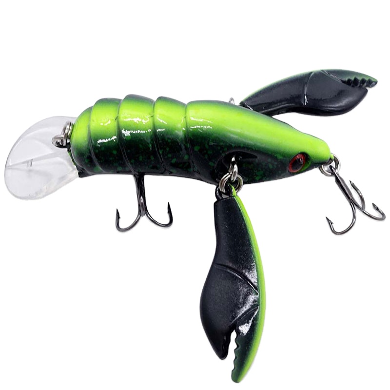 Fishing Lure Crawfish Lobster 9g Hard Plastic Bionic Fish Bait Durable ABS Body Jointed Claws for a Realistic Action – Other Hard Lure – view 3