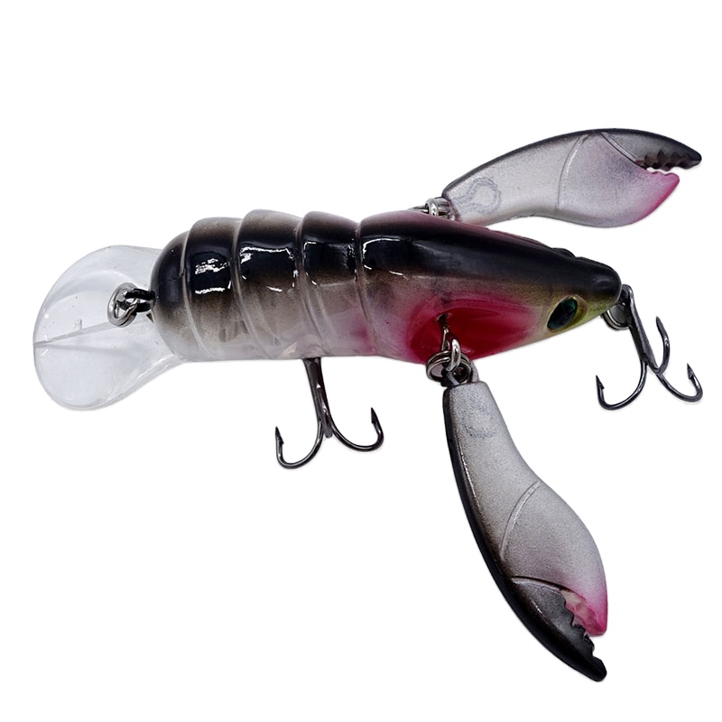 Fishing Lure Crawfish Lobster 9g Hard Plastic Bionic Fish Bait Durable ABS Body Jointed Claws for a Realistic Action – Other Hard Lure – view 4