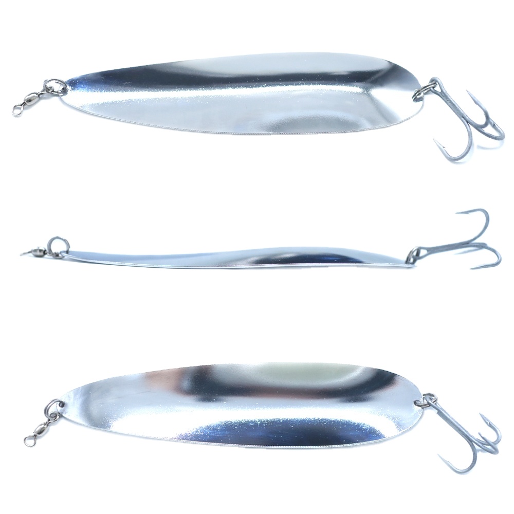 CHEERY 5.5" 7" 8" 10" 11" Stainless Steel 191g Saltwater Tuna Salmon Fishing Spoon Metal Lure – Metal Lure – view 2
