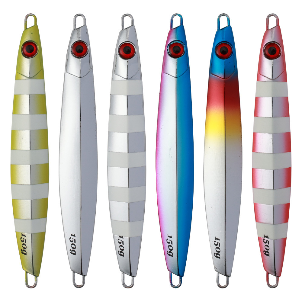 JC013 Electroplating Speed Jigs Lures Jigging Lure Fishing Baits Metal Jig Lures Fishing Tackle Saltwater – Metal Lure – view 1