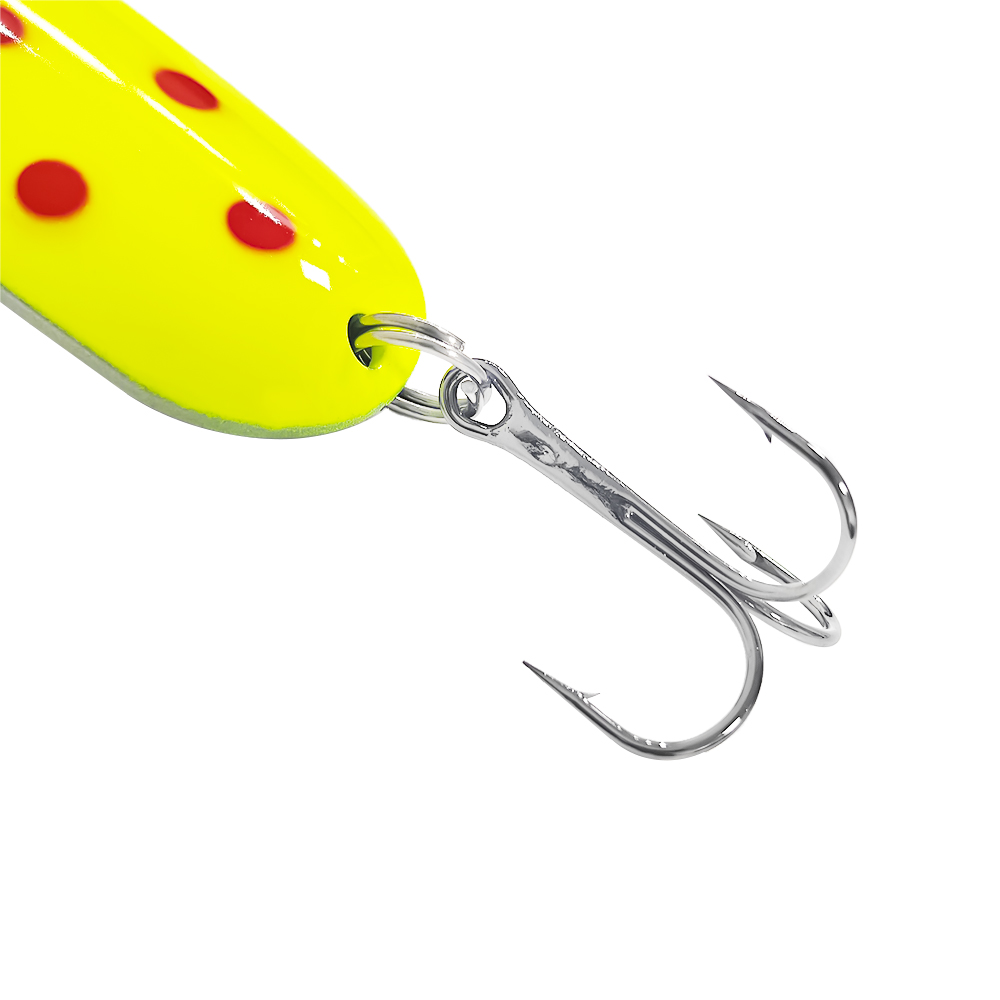 CHEERY 24G Spoon Lure Flash Wobble Vibration Long Casting Deep Diving Attracts Fish Trigger Bass PikeTrout Saltwater FreshWater – Metal Lure – view 4