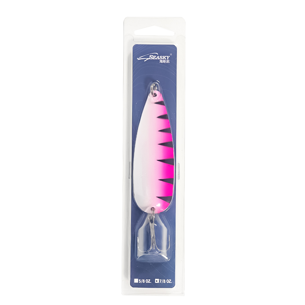 CHEERY 24G Spoon Lure Flash Wobble Vibration Long Casting Deep Diving Attracts Fish Trigger Bass PikeTrout Saltwater FreshWater – Metal Lure – view 5