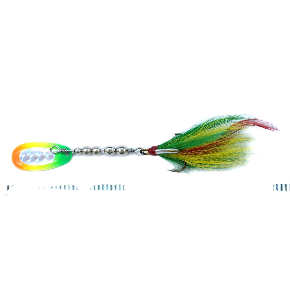 19g Rotating Indiana Blade Metal Lure Bass Freshwater Top Water Fishing Inline Spinner Swim Bait – Spoon & Spinner – view 3
