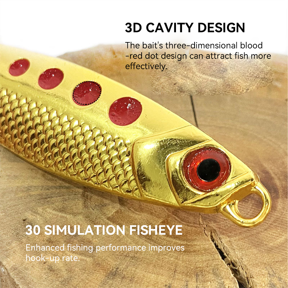 5g7.5g10g15g20g Lead Fish Zink Metal Fishing Lures Metal Jigs Lure Slow Pitch Jigging Lure – Metal Lure – view 3