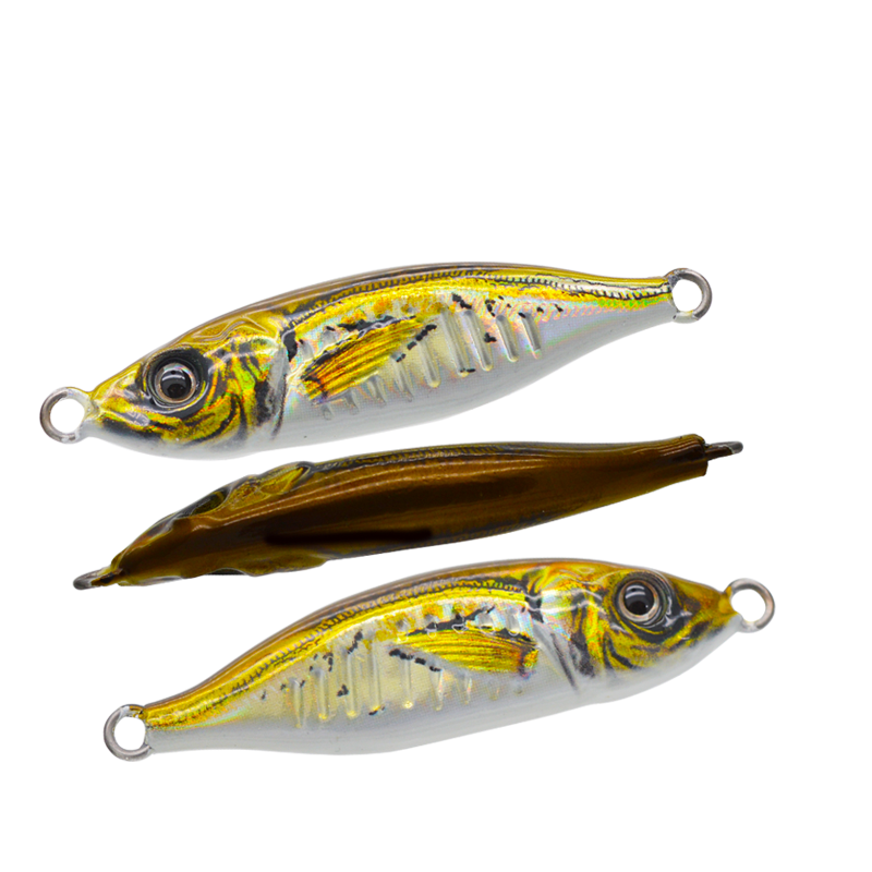 10g15g20g30g40g60g80g100g 3D Printed Fishing Jigs Little Slow Jig Jack Saltwater Jig Fishing Lures – Metal Lure – view 1
