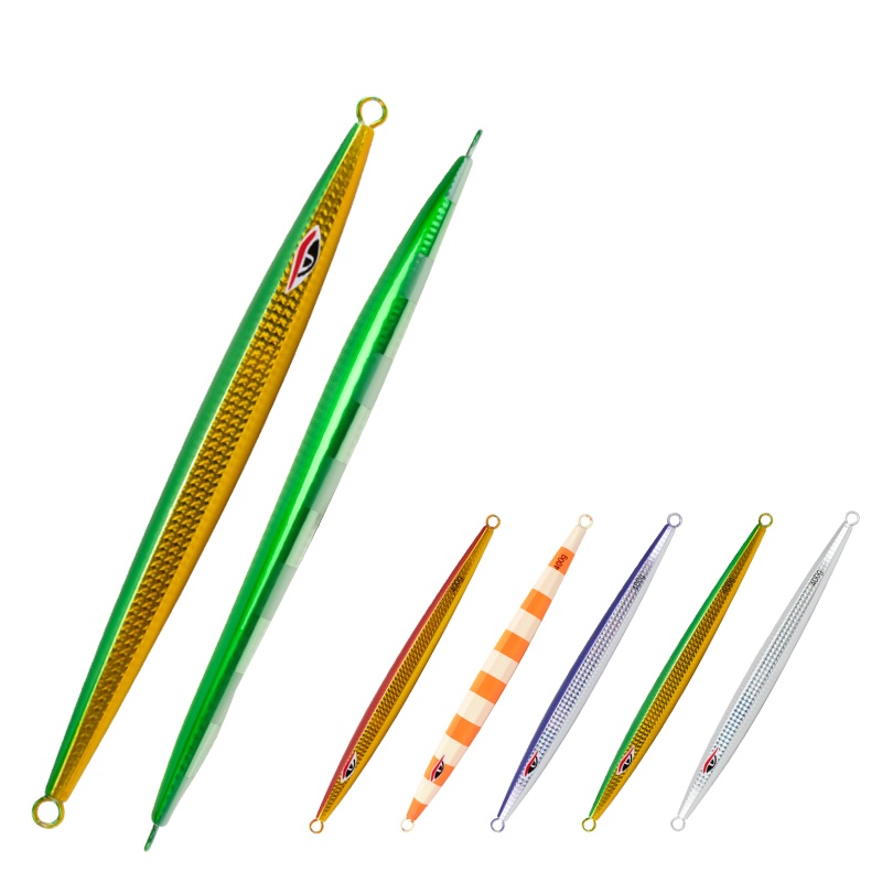 J115 400g 500g Metal Jig Lure Speed Slow Jigging Lure UV Glow Saltwater Fishing Jigging Lure Deep Sea Fishing – Metal Lure – view 2