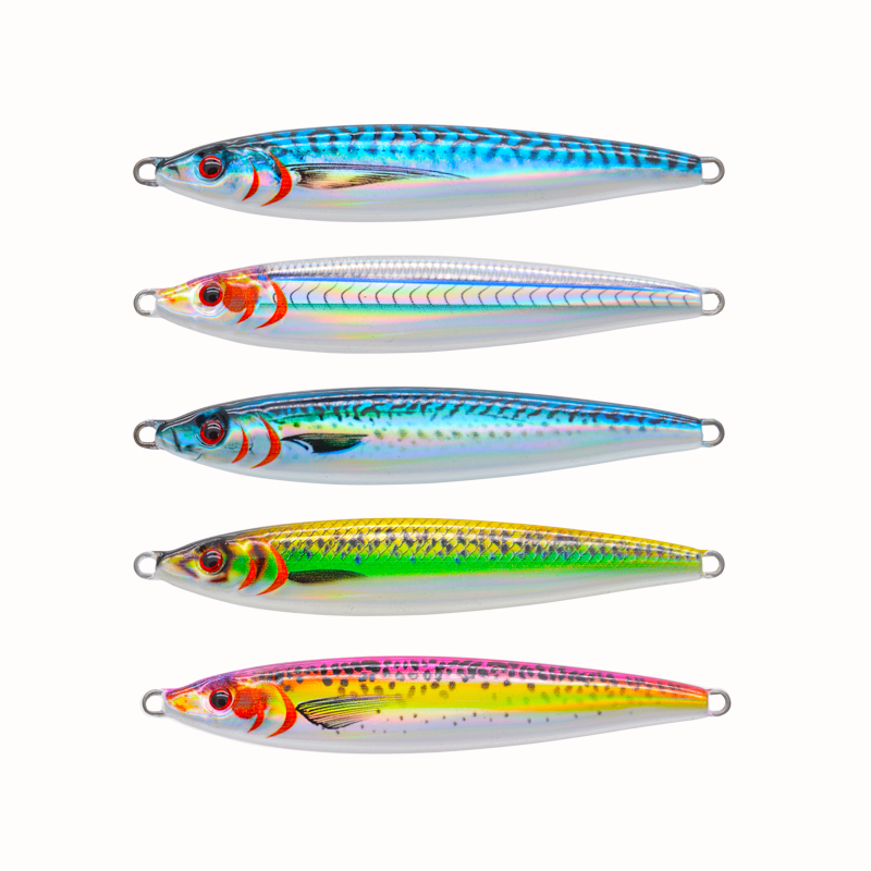 30g40g 3D Printed Fishing Lure Saltwater Fishing Vertical Jig Fast Quick Sinking Artificial Bait Barracuda – Metal Lure – view 3