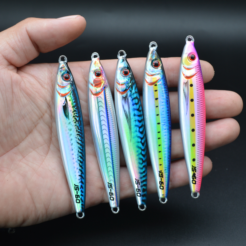 30g40g 3D Printed Fishing Lure Saltwater Fishing Vertical Jig Fast Quick Sinking Artificial Bait Barracuda – Metal Lure – view 4