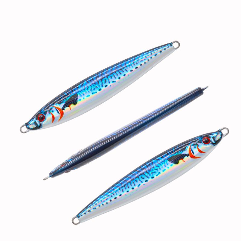 30g40g 3D Printed Fishing Lure Saltwater Fishing Vertical Jig Fast Quick Sinking Artificial Bait Barracuda – Metal Lure – view 1