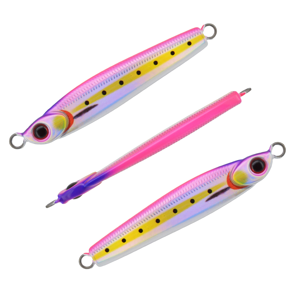Fishing Lures Saltwater Lures Metal Fish Lures Jigging Saltwater Jig Microjig Small Jig Sea Bass – Metal Lure – view 1