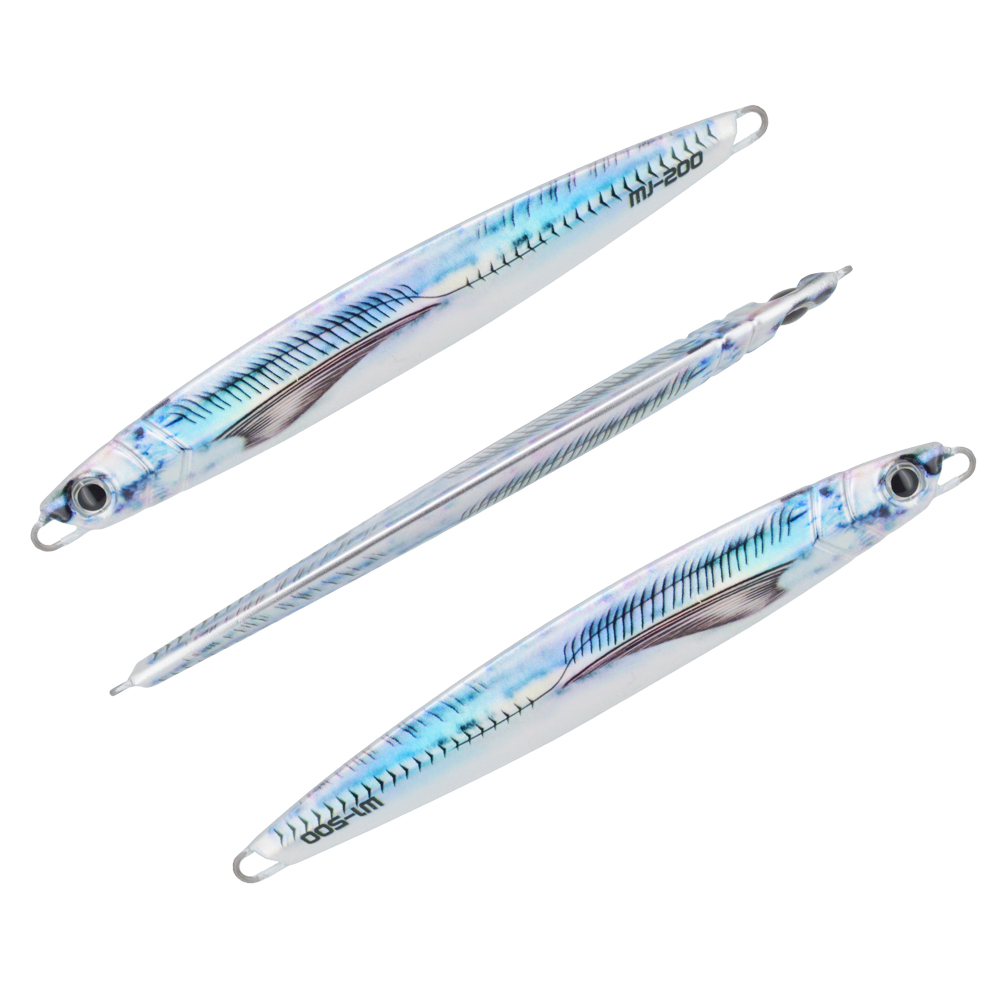 CHEERY 30g40g60g80g100g120g150g 3D Print Metal Jig Lure Long Flash Slow Fast Sinking Needle Major Vertical Craft – Metal Lure – view 2