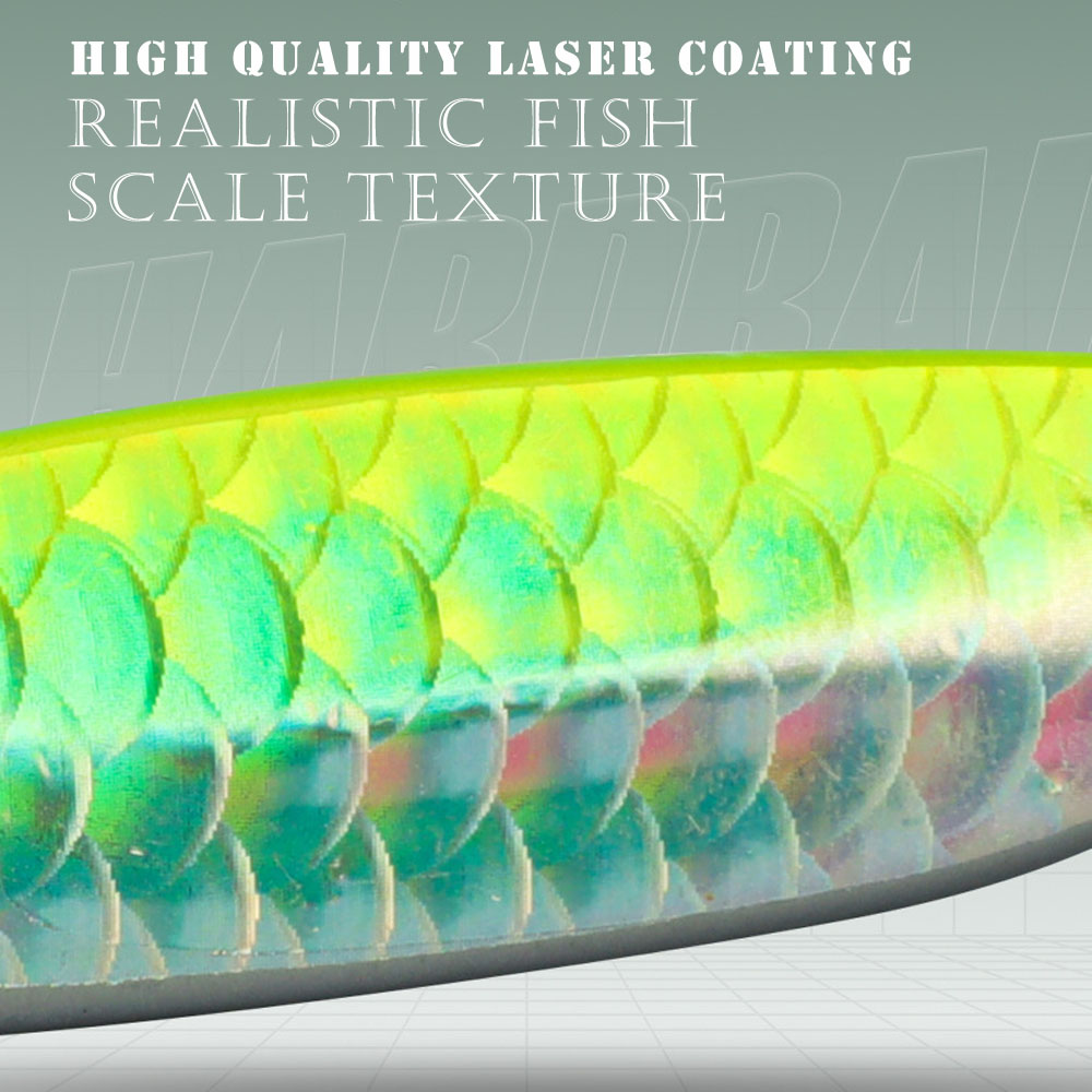 Cheery New Fashion Lifelike 7g/10g/15g/20g/25g/30g Fast Sinking Jigging Bait with Assisted and Feather Treble Hooks – Metal Lure – view 4
