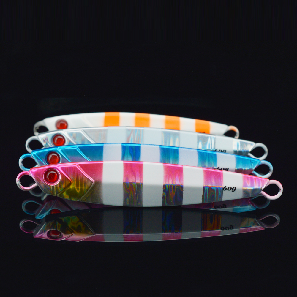 Saltwater Casting Jigs Lures 30g 40g 60g 80g Glow Jigging Pesca Baits Metal Fishing Jig MajorCraft Luminous – Metal Lure – view 4