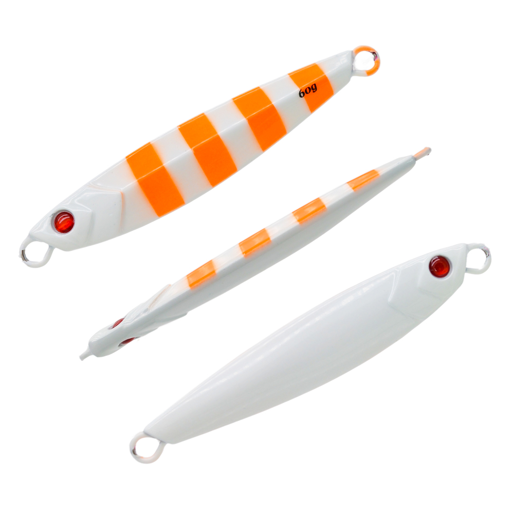 Saltwater Casting Jigs Lures 30g 40g 60g 80g Glow Jigging Pesca Baits Metal Fishing Jig MajorCraft Luminous – Metal Lure – view 1