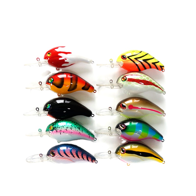 Hot Sale Crank Durable ABS Body 8.5g Fishing Lures with 3D Eyes and Hook – Crankbait – view 1