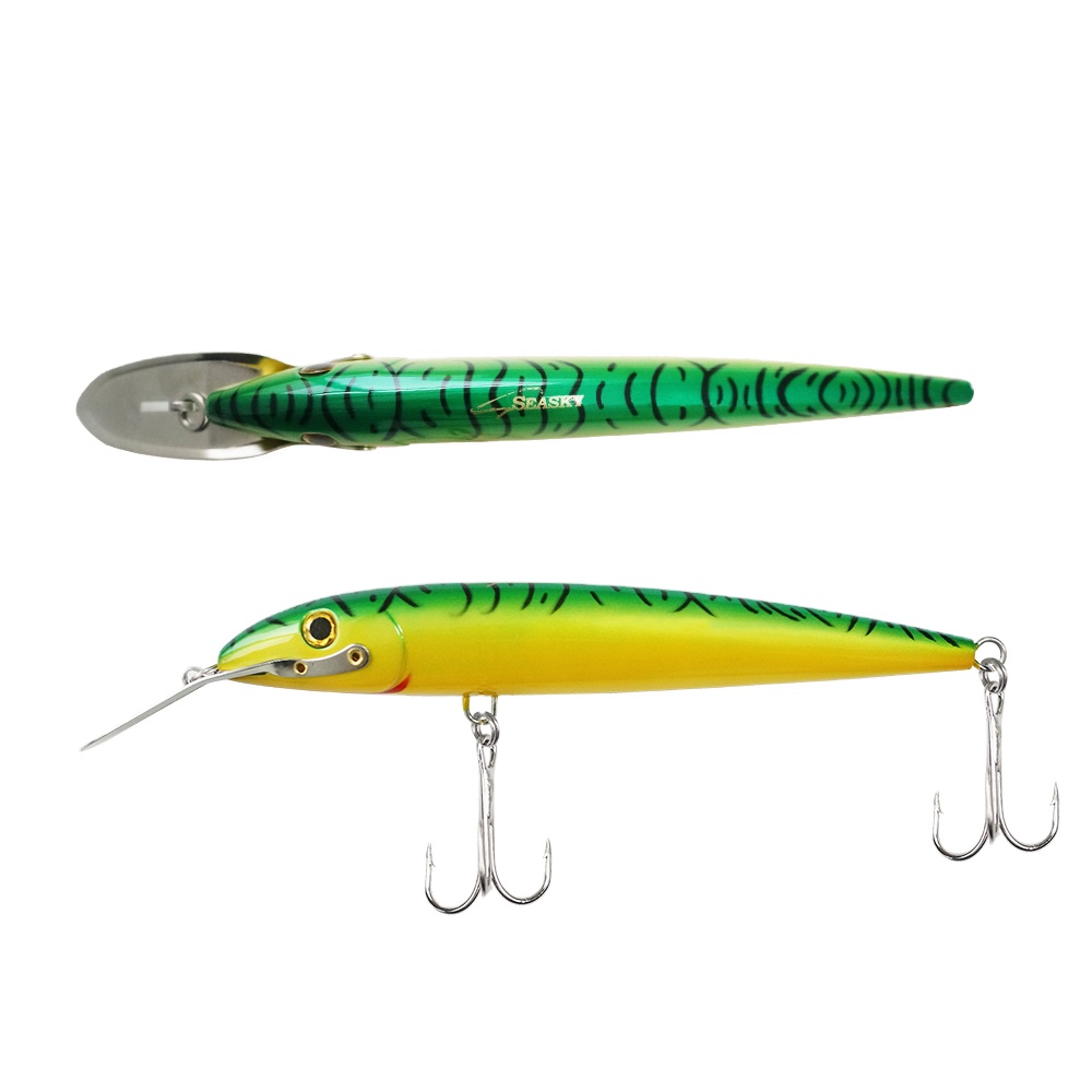 80g Wholesale Hard ABS Plastic Floating Minnow Lure Artificial Fishing Bait Wobbler Lures 4-6meter – Minnow – view 5