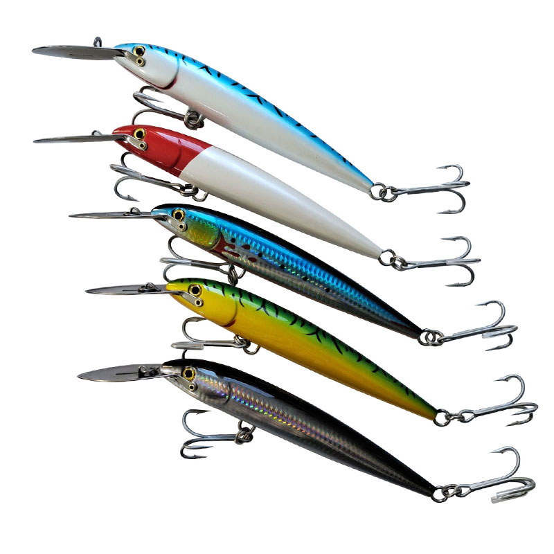 80g Boat Trolls Saltwaterwholesale Hard ABS Plastic Floating Minnow Lure Artificial Wobbler Lures – Minnow – view 2