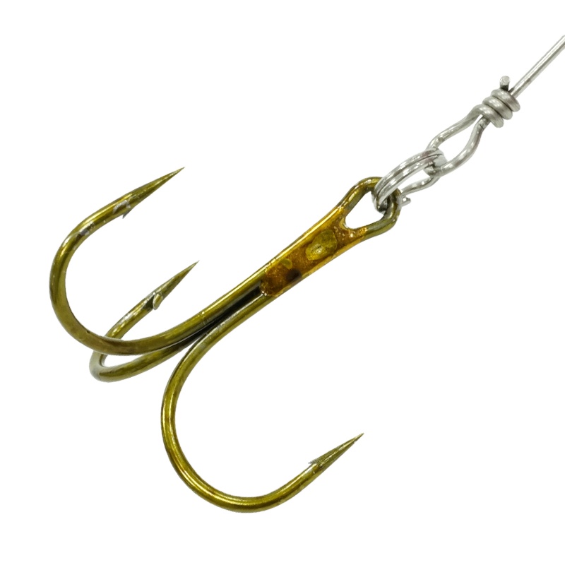 CHEERY 22CM 45g Spinner Bait Musky 45g Magnum Tinsel Brass Metal Spoon Fishing Lure Seasky – Spoon & Spinner – view 3
