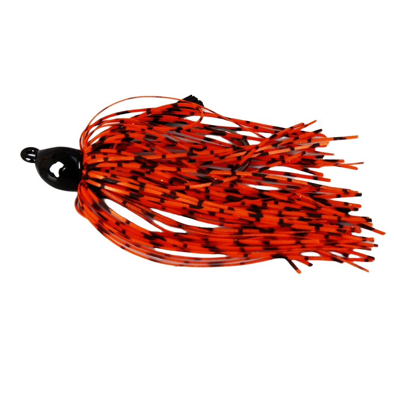 10g Metal Lure Lead Sinking Bass Pike Freshwater Fishing Jig Head Hook – Octopus Skirt – view 1