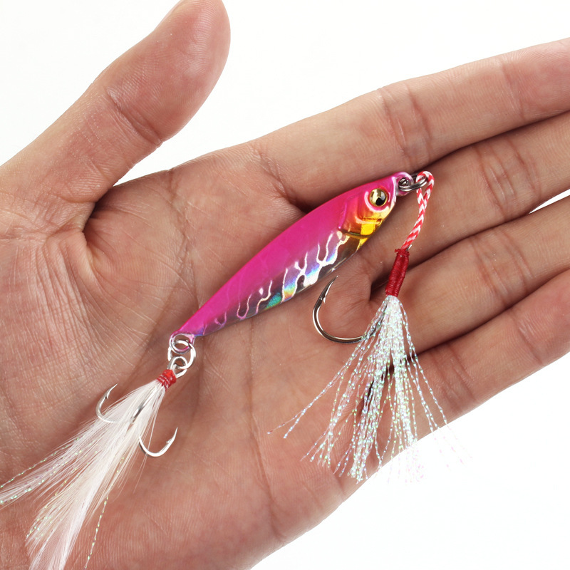 Cheery Hard Lead Metal Jigging Lure for Saltwater Ocean Boat Fishing Effective on Carp Bass Trout Species – Metal Lure – view 2