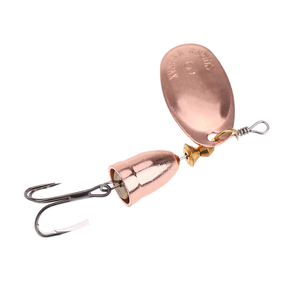 Cheery New Design Metal Spinner Bait 4g-19g Hard Spoon Durable Treble Hook for Ocean Bass Trout Saltwater Carp for Marlin Target – Metal Lure – view 3