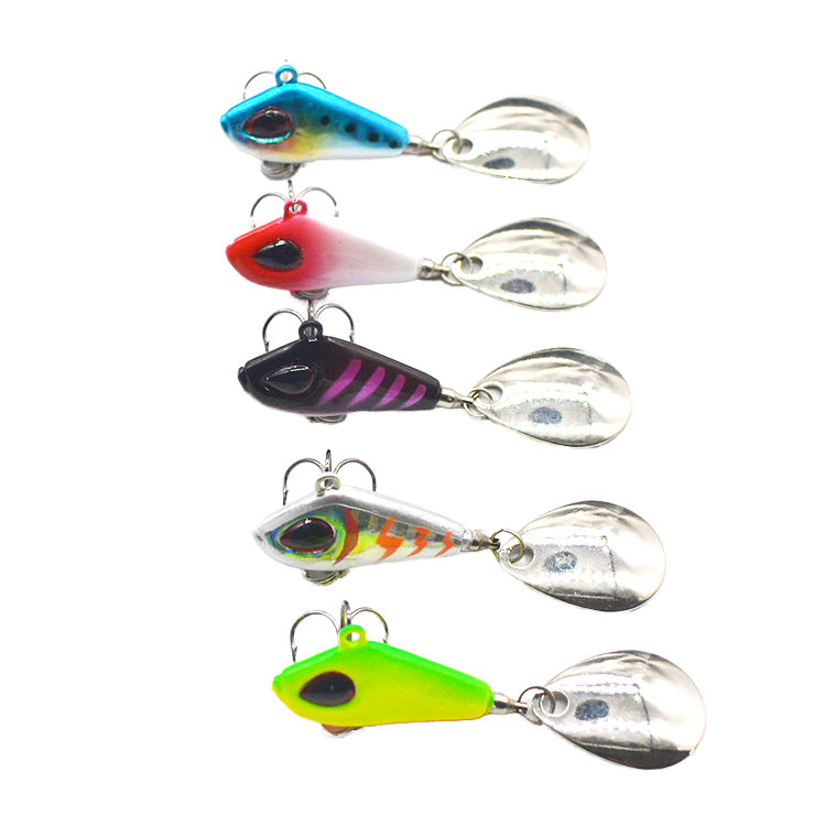 Cheery New VIB Spinner Bait 7g/10g/17g/25g Fish Metal Spoon Lure Jig Head for River Lake Ocean Boat Fishing for Snapper Species – Metal Lure – view 1