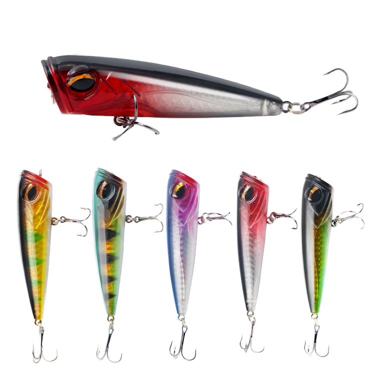 Cheery Luya 14g/8cm Long Cast Bass Silicone Fishing Bait Gear for Freshwater Sea Carp for Popper Fishing in River Stream – Popper – view 1