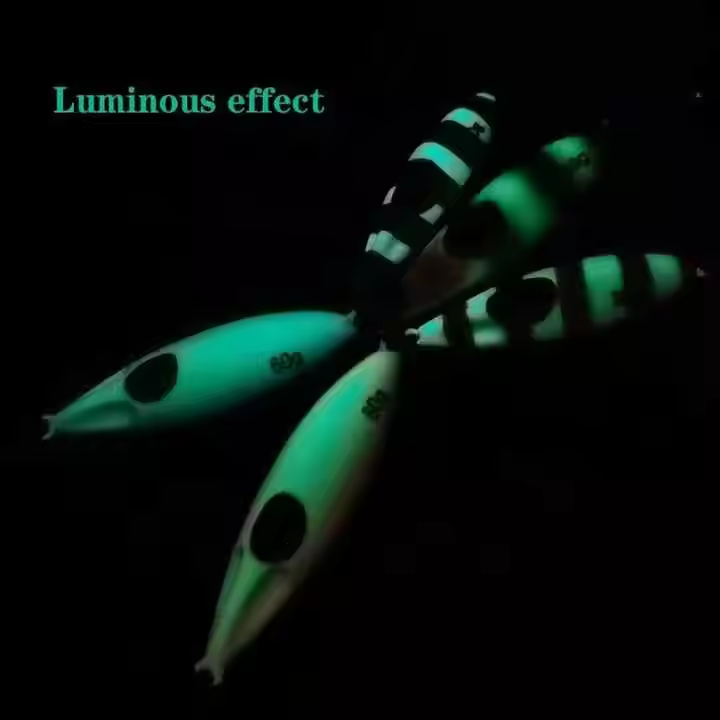 CHEERY Slow Bee Slow Pitch Jig 10g-150g UV Luminous Shore Casting Jigging Spoon Lure Glow Saltwater Fishing Lure – Metal Lure – view 4