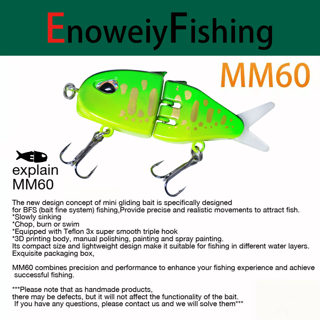 OEM Mini BFS Swimbait Precision Casting Lightweight ABS Lure Hand-Painted 3D-Printed Body Treble Saltwater Fish Lake Fishing – Metal Lure – view 4
