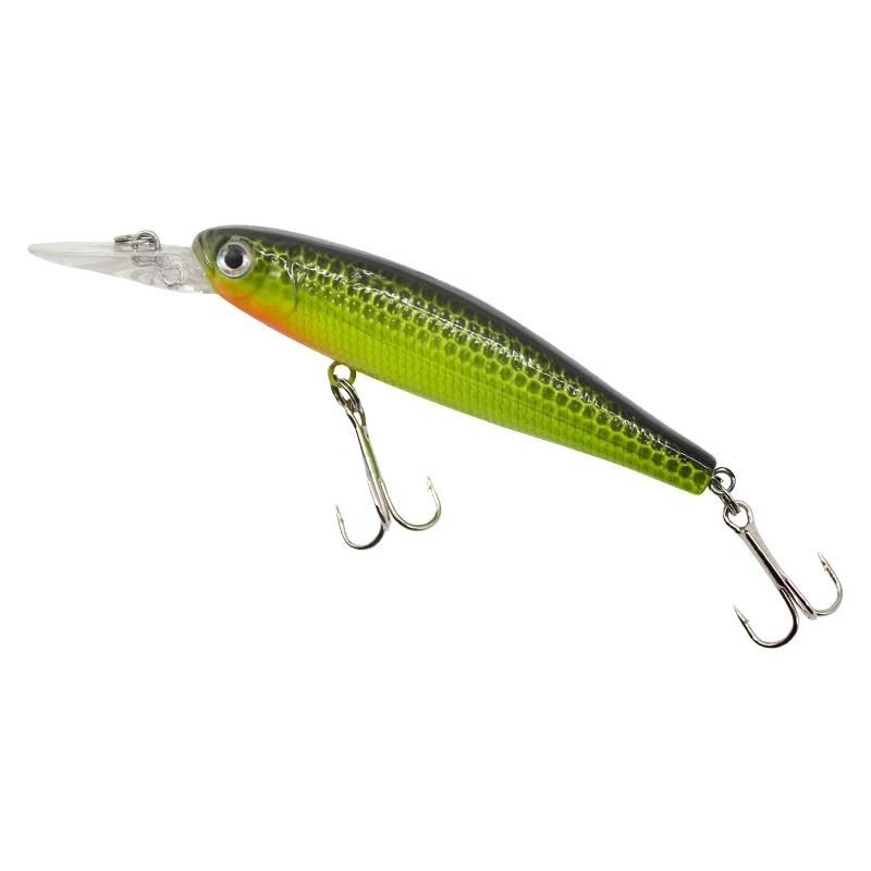 Lure Long Tongue Plate 6.5g Mini Minnow Hard Bait Plastic Fishing Bait Built-in Ring Bead Long Shot Submersible – Minnow – view 2