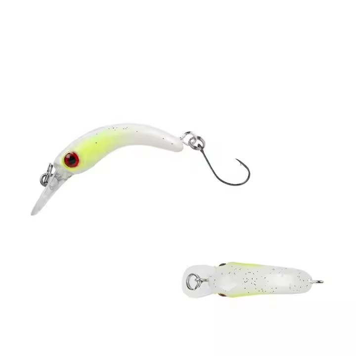 New 1.2g 4cm Mini Floating Minnow Fishing Lure Printed Hard Artificial Crankbait Wobbler for Trout Bass Rivers Lakes Streams – Minnow – view 5