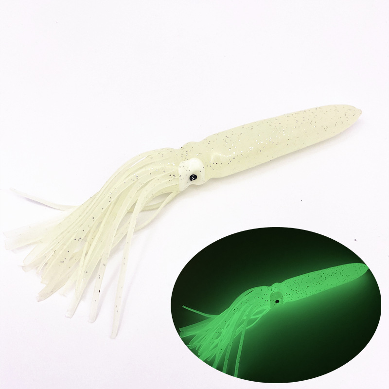Cheery New 18cm 22cm Rubber Squid Skirts Octopus Soft Fishing Lures Tuna Sailfish Baits Mix Colors – Octopus Skirt – view 5