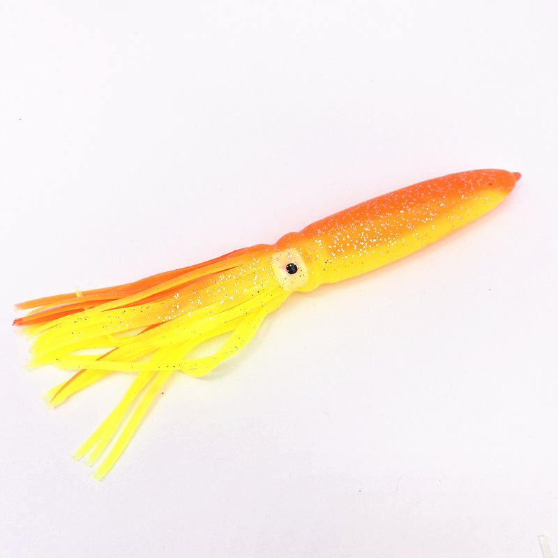 Cheery New 18cm 22cm Rubber Squid Skirts Octopus Soft Fishing Lures Tuna Sailfish Baits Mix Colors – Octopus Skirt – view 3
