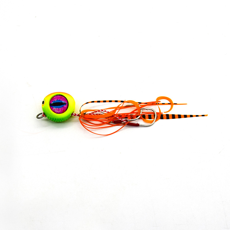 New Arrival High Quality 40g-200g Metal Slow Jig Head With Luminous Glow Lead Jigging Lure – Metal Lure – view 5