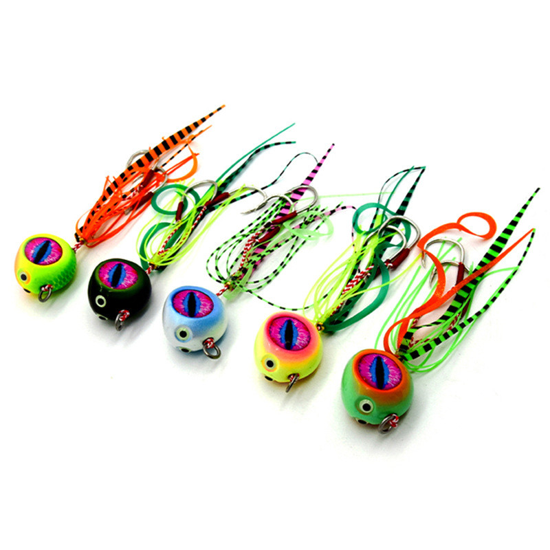 New Arrival High Quality 40g-200g Metal Slow Jig Head With Luminous Glow Lead Jigging Lure – Metal Lure – view 1