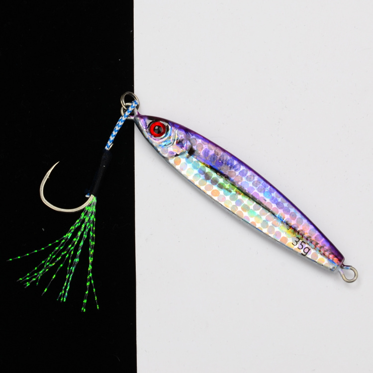 20g 35g 60g 80g 3D Print Metal Jig Fishing Lures Lead Jigging Lures Ashore Long Casting Metal Jig Lure – Metal Lure – view 5