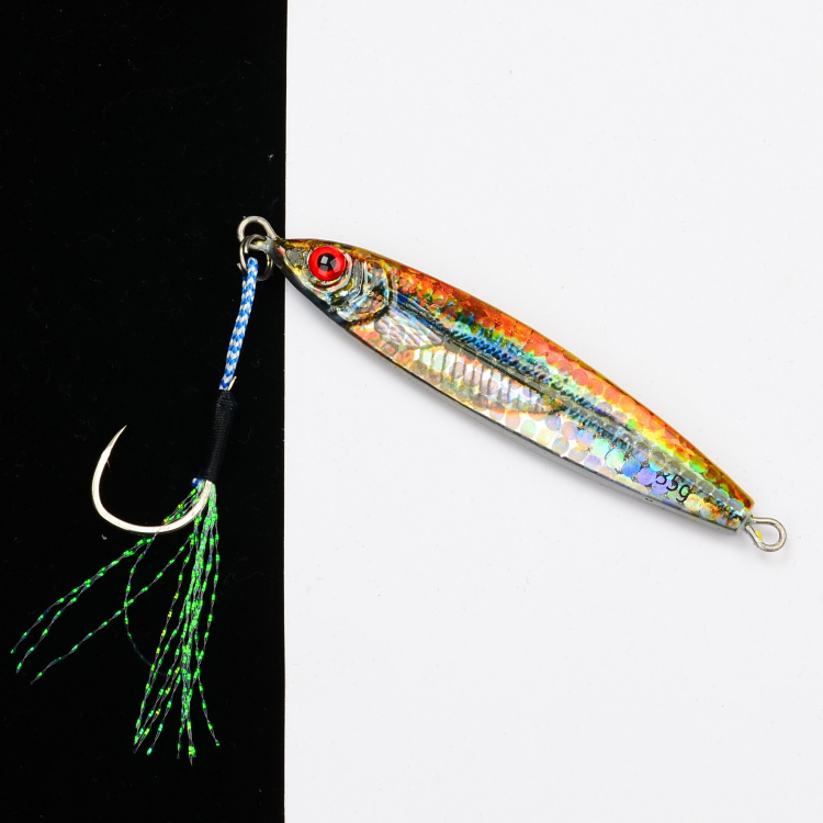20g 35g 60g 80g 3D Print Metal Jig Fishing Lures Lead Jigging Lures Ashore Long Casting Metal Jig Lure – Metal Lure – view 4