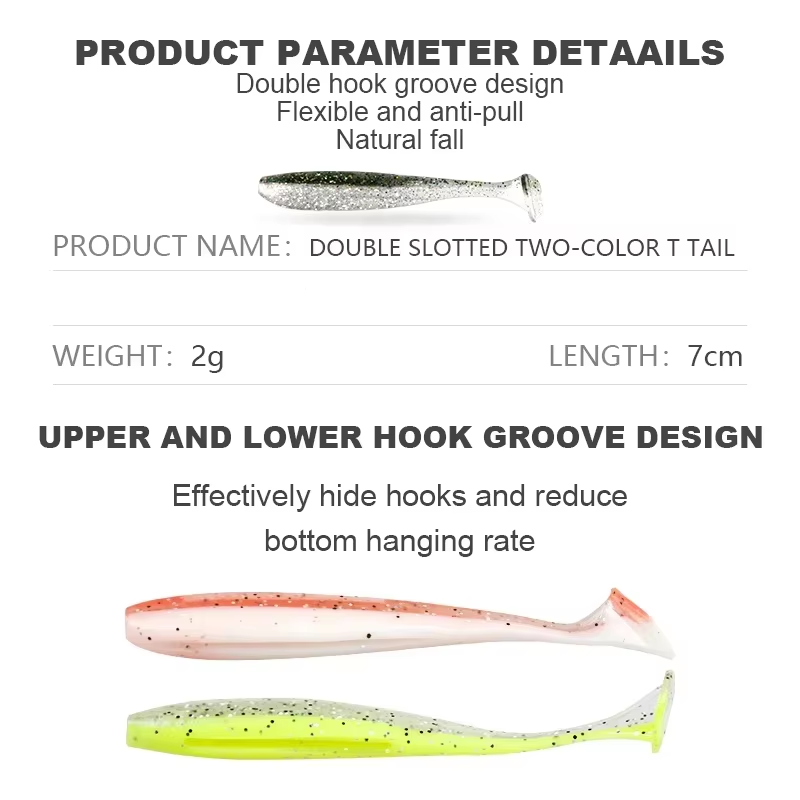 Artificial Soft Bait Lure 10pcs/bag 2g 7cm for Sea Fishing Stream Bream-CHEERY Brand – Worms & Grubs – view 3
