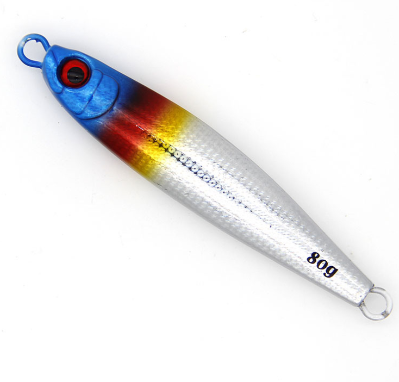 Saltwater Fishing Lure Metal Jig 40g 60g 80g Artificial Baits Glow Slow Jigging Lure Metal Slow Jigs – Metal Lure – view 5