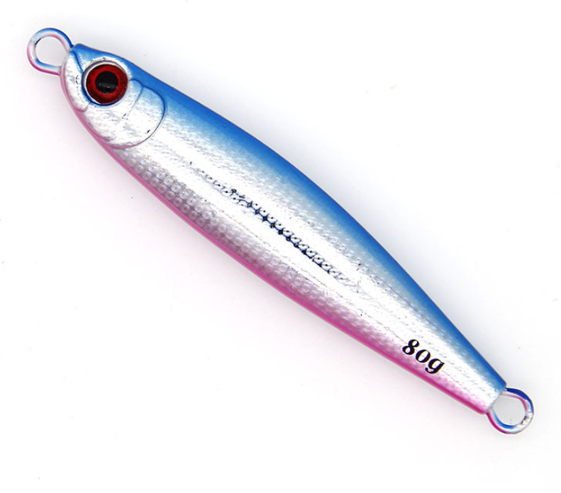 Saltwater Fishing Lure Metal Jig 40g 60g 80g Artificial Baits Glow Slow Jigging Lure Metal Slow Jigs – Metal Lure – view 4