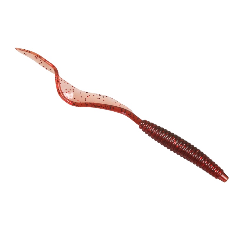 10PCS Fishing Worm Soft Bait Jig Wobbler Artificial Silica Gel Bait Trolling Float Swimbait Perch Fishing Tackle Soft Lure – Worms & Grubs – view 1
