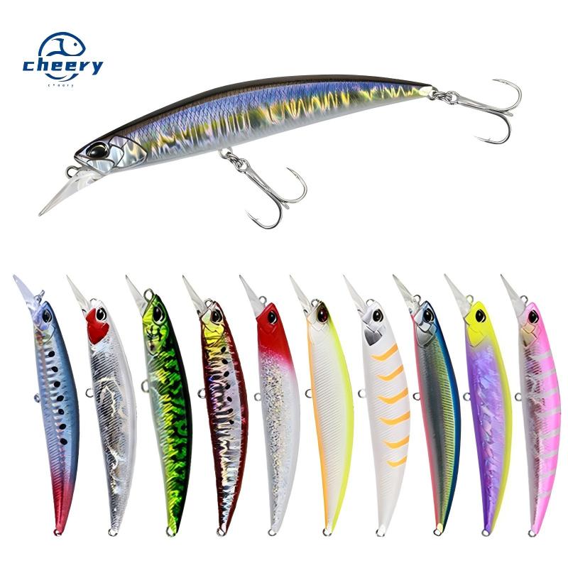Cheery Chinese Factory Best Fish 110mm 27g Minnow Sinking Hard Fishing Lures for Saltwater Artificial Hard Bait – Minnow – view 1