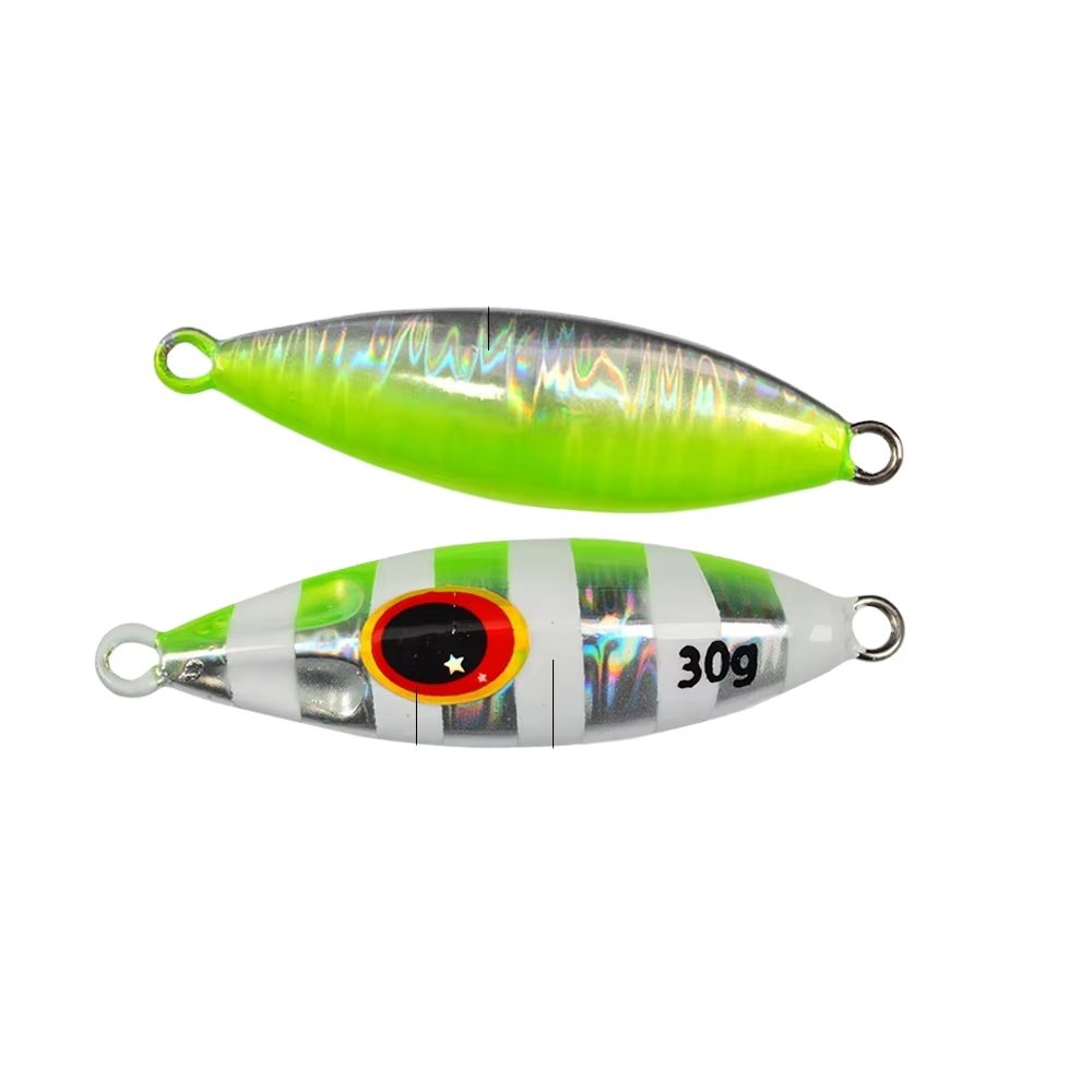 Saltwater 30g 40g 60g 80g 100g 120g Bee Lead Bait Luminous Jig Slow Metal Jigs Jigging Lure – Metal Lure – view 3
