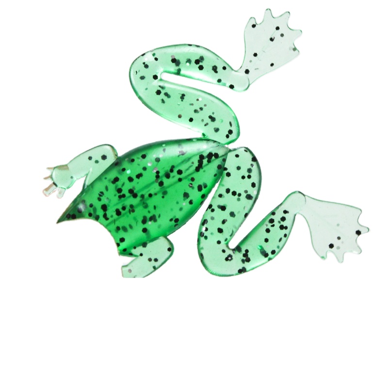 49 mm 3.5g PVC Pesca Soft Frog Fishing Tackle Artificial Silicone Frog Lure for River Swimming Bait Fishing – Soft Lure – view 3