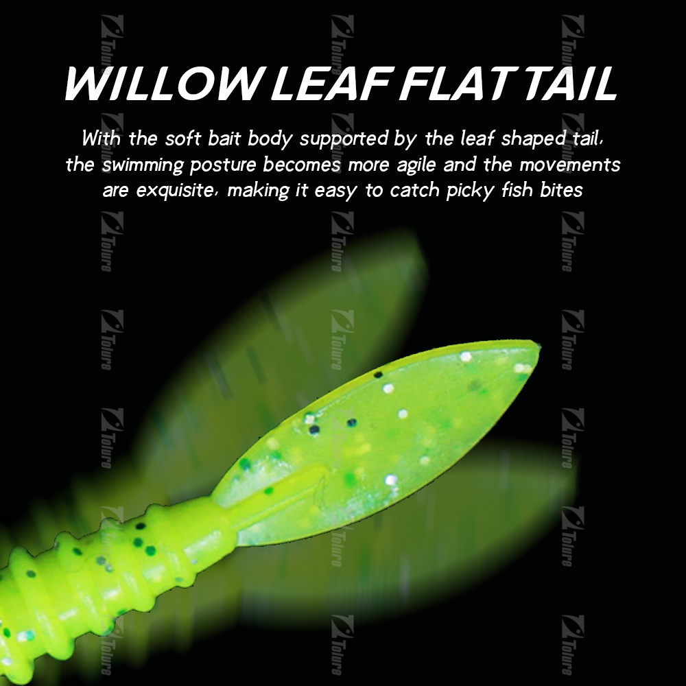 3.6mm 0.4g 10pc/bag Wobblers Mini Ocean Rock Fishing Soft Lures Rubber Soft Baits Soft Worm Artificial Baits Bass Silicone Fish – Worms & Grubs – view 5