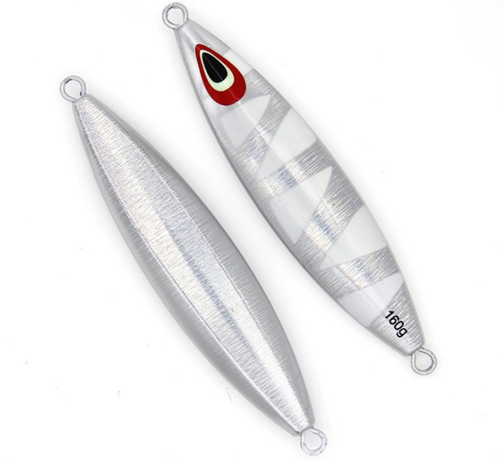 100g 160g 200g 220g 260g Jig Metal Jig Lure Slow Pitch Jigging Luminous Japan Quality Salt Water Fishing Lures – Metal Lure – view 2