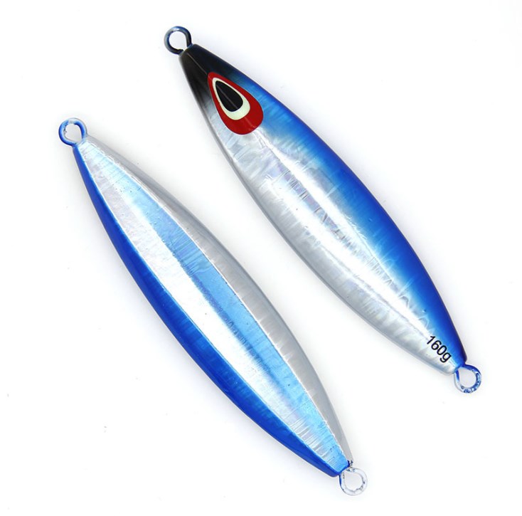100g 160g 200g 220g 260g Jig Metal Jig Lure Slow Pitch Jigging Luminous Japan Quality Salt Water Fishing Lures – Metal Lure – view 4