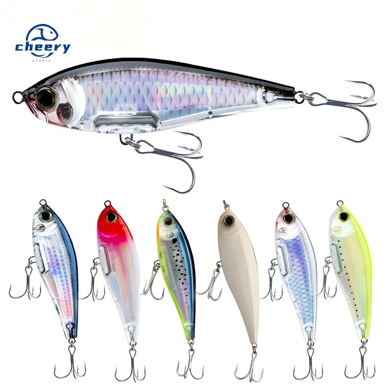 CHEERY 110mm 30g 3D Inshore Twitch Bait Sinking Lures Saltwater Trout Fishing Isca Artificial Pencil Pesca Wobblers Carpe Fish – Pencil – view 1