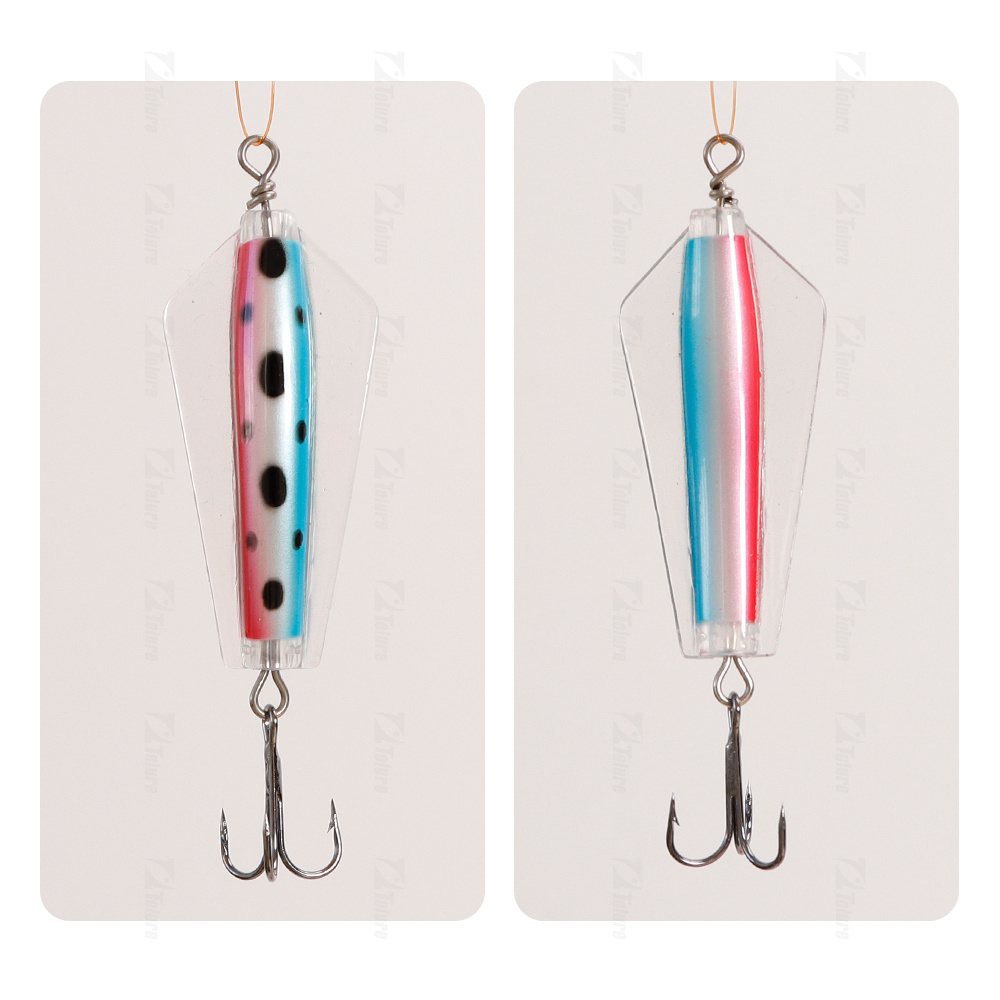 Factory ABS Plastic Ice Fishing Lure 11.5g WithTreble Fishing Hooks for Ice Fishing Saltwater Jigs – Metal Lure – view 4